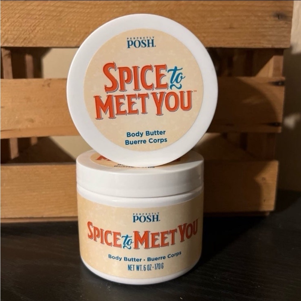 2 Perfectly Posh Spice to Meet You body butters